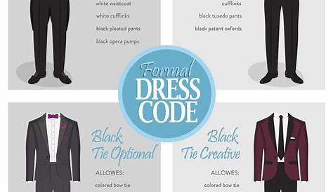 Formal Dress Code Pictures Wedding Guide Marriage Improvement