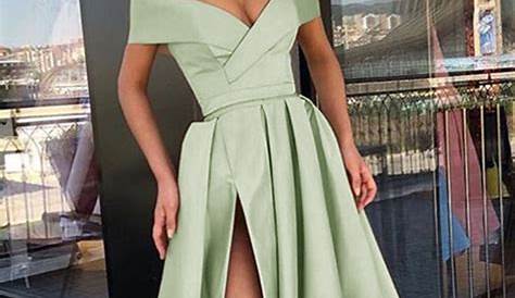 Formal Dress Green Sage Casual Vneck Sleeveless Chiffon Pleated Bridesmaid es