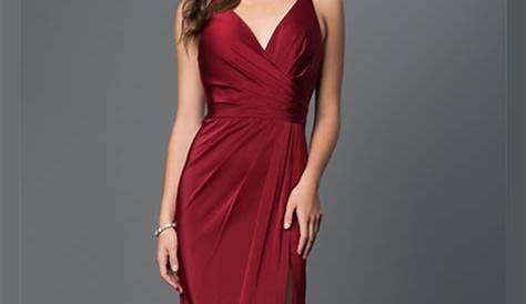 Formal Elegant Red Dress es Your Sexiest Option For All Occasions Navy