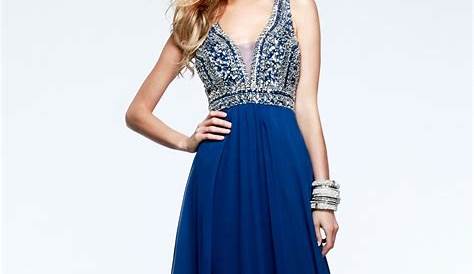Formal Wear Dress Rental Stunningly Beautiful With A Black Navy Blue