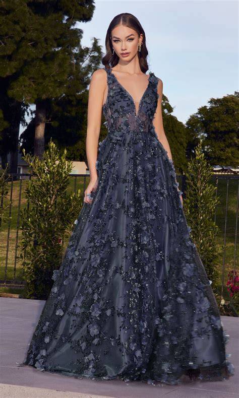 Designer Evening Dresses Sexy V neck Crystal Beaded Dress A line Black