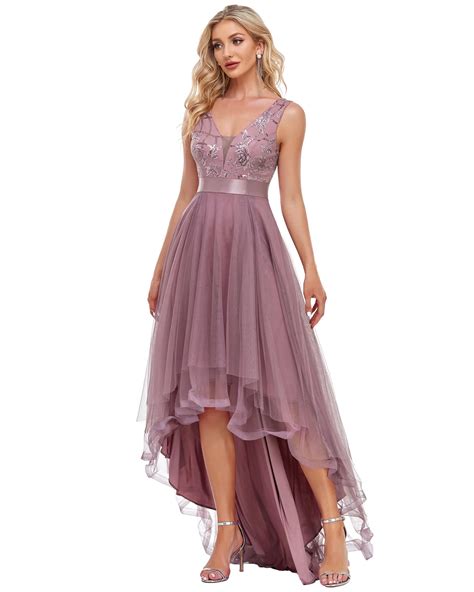 Formal Dresses High Low Sequin