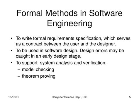formal methods in software engineering tutorialspoint