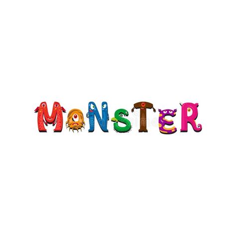 formal word for monster