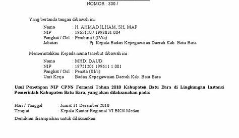 35+ Contoh Surat Tugas Dinas, Guru, Kerja, Perusahaan - Contoh Surat