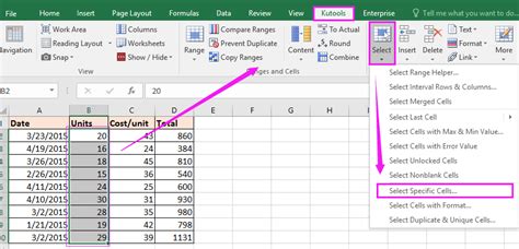 Format Column Based On One Cell