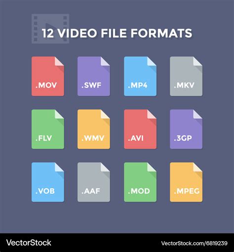 Format file video