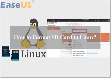 Format Memory Card In Linux