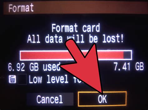 Format Memory Card Issue