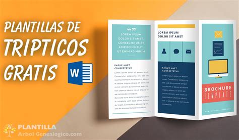 formato de triptico en word