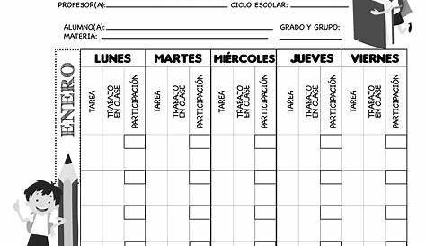 Pin de Stlla en Aprende en Casa | Registro de tareas, Evaluaciones para