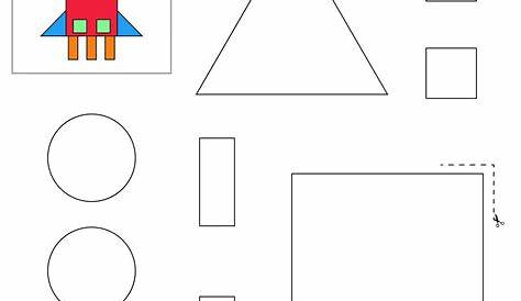 Figure Geometriche da Ritagliare e Incollare per Bambini | CreaGratis.com