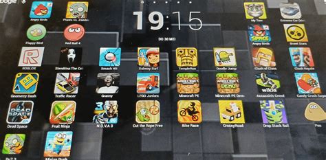 former Top Android Games of All clock