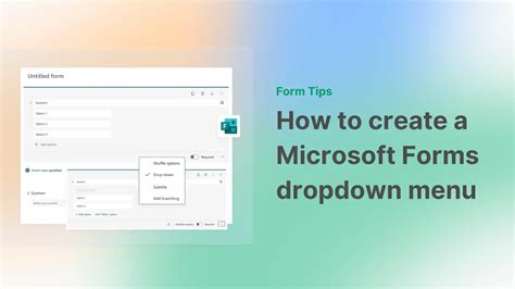Forms Microsoft Dropdown