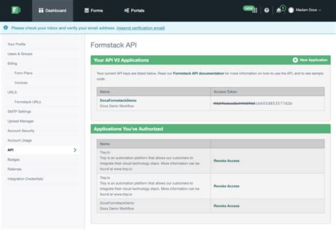 Formstack Api Documentation