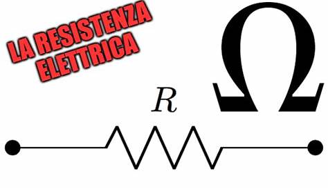 Resistenza elettrica: definizione e formule • Scuolissima.com