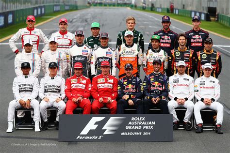 formula 1 2014 driver lineup