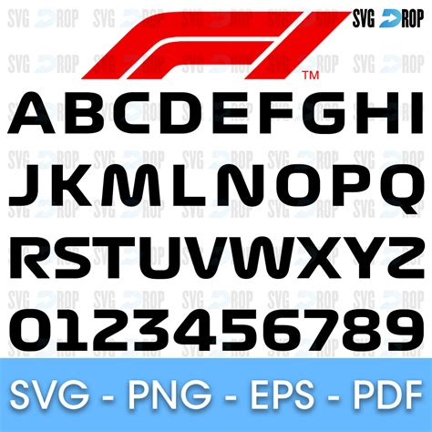 formula 1 font name