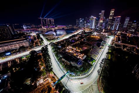 formula 1 race track in singapore
