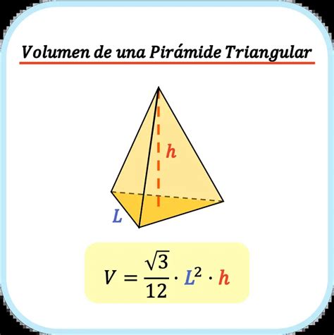 volumen y area de una piramide de base triangular YouTube