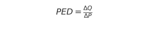 Formula For Calculating Ped