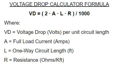 Mastering the Formula for Voltage Drop Calculation: A Quick Guide for Engineers