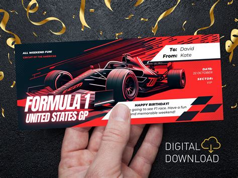 formula one racing tickets