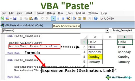 formula to copy and paste values in excel automatically vba