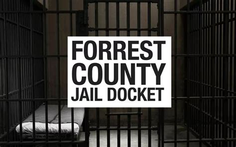 forrest county jail docket