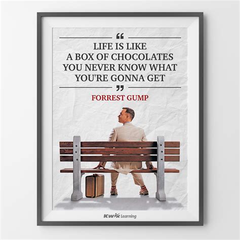 forrest gump life is like a chocolate