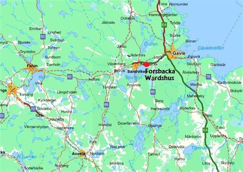 Forsbacka Karta Karta 2020