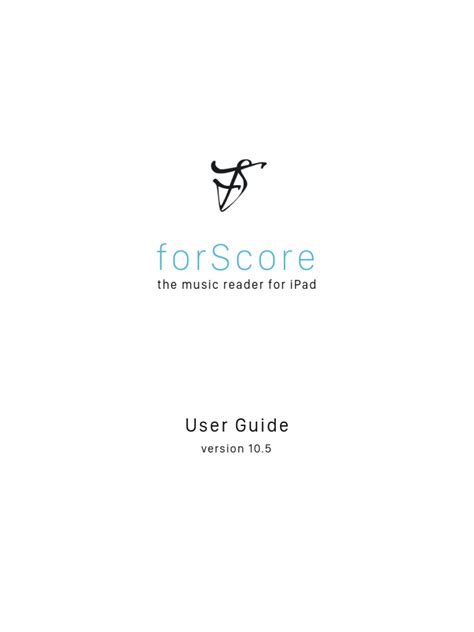 Using ForScore Basic and Advanced Tips Colin Dorman