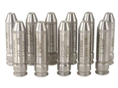 Forster Match Rifle Headspace Gauges 308 Winchester Match Gauge Kit