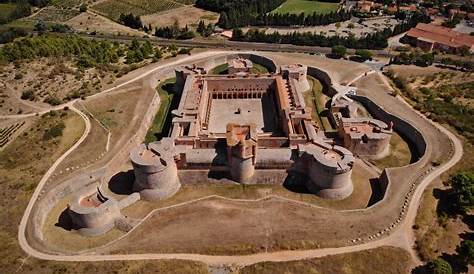 Salses fortress, France. It was built between 1497 and 1502 by Spanish