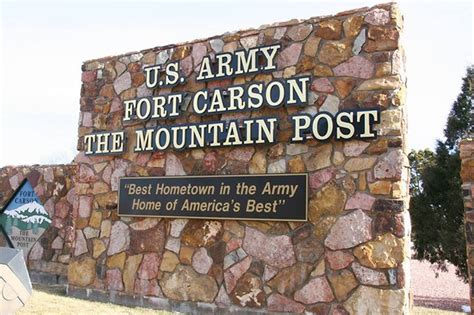 fort carson county records