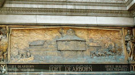 Fort Dearborn Plaque