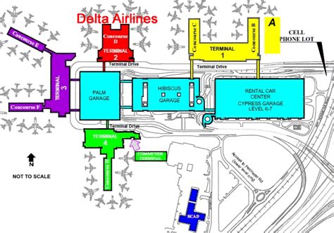 fort lauderdale airport terminal 2 map