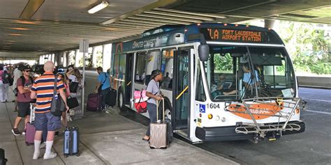 fort lauderdale airport to miami airport bus