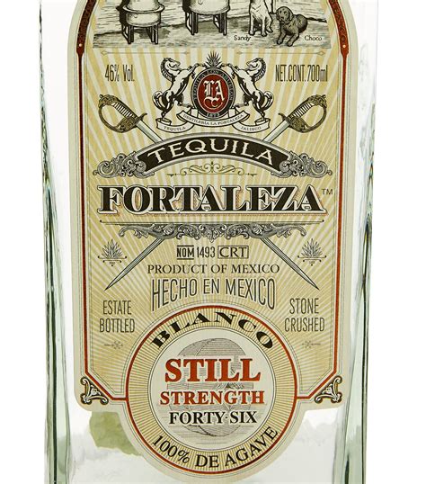 fortaleza still strength blanco tequila