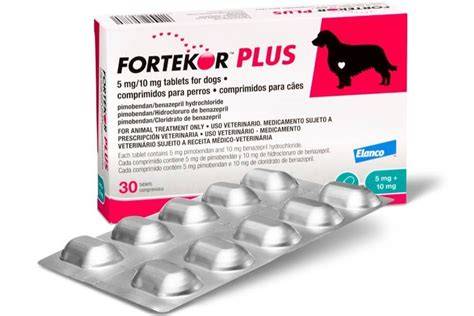 Fortekor Plus 5 / 10 mg, 30 tablete Top 5 Pet Shop Online cu Livrare