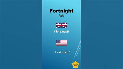 fortnight definition synonyms