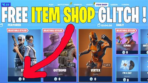 HOW TO GET THE FREE ITEM SHOP in FORTNITE! *GLITCH* (Free ITEMS in