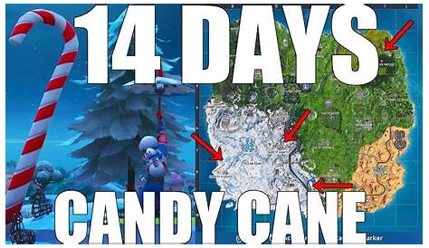 Fortnite Map Season 7 Candy Cane s Where To Visit Giant