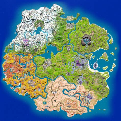 26 Best Pictures Fortnite Map Update 2021 Fortnite Chapter 2 Map