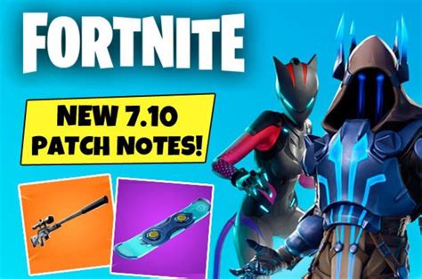 Fortnite Patch Notes (9.41 Content Update) Storm Scout Sniper