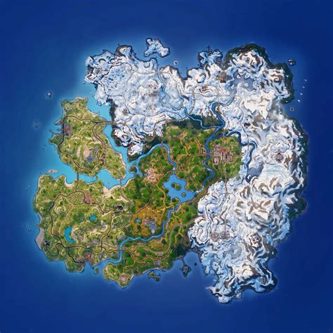 Perfect Fortnite Chapter 1 IMPROVED Concept Fortnite Map Concept