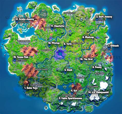 Fortnite Season 7 Guide Weekly Challenges, Character Skins, and
