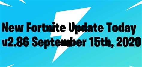 Fortnite update time confirmed for BIG 8.30 patch and server