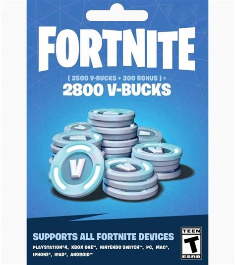 Fortnite VBucks Gift Card