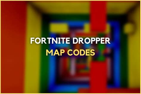 fortnite dropper codes 2023